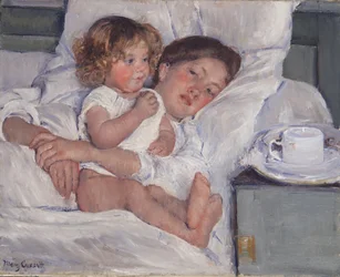 Reggeli az ágyban, 1897